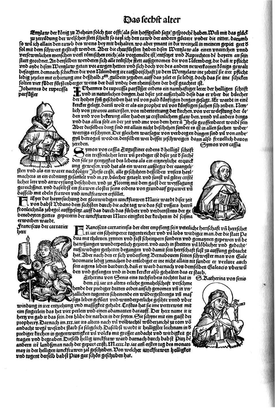 Schedelsche Weltchronik Blatt 235, linke Seite