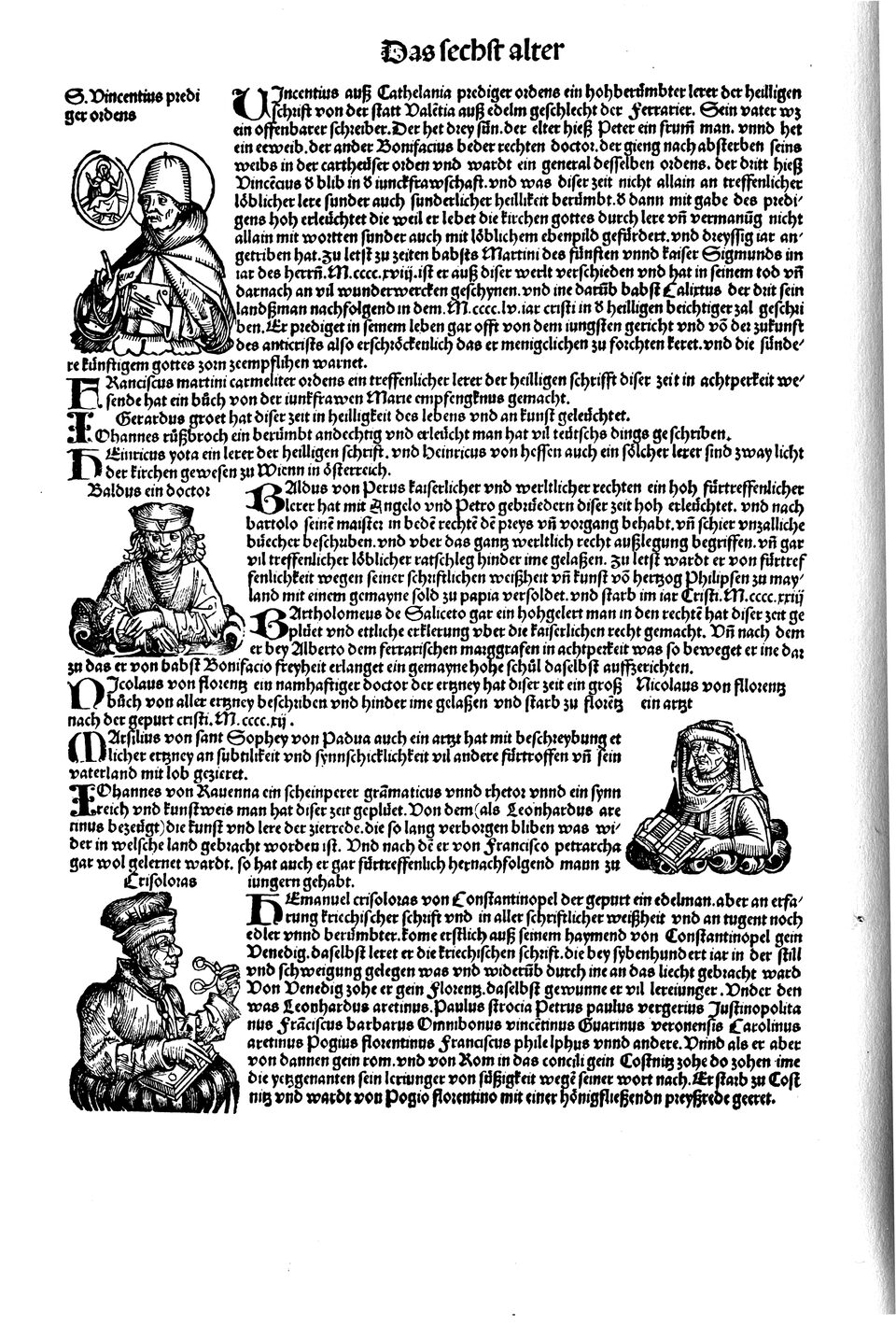 Schedelsche Weltchronik Blatt 237, linke Seite