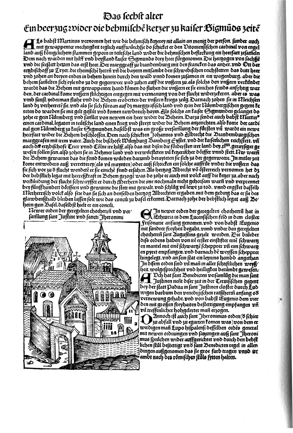 Schedelsche Weltchronik Blatt 240, linke Seite