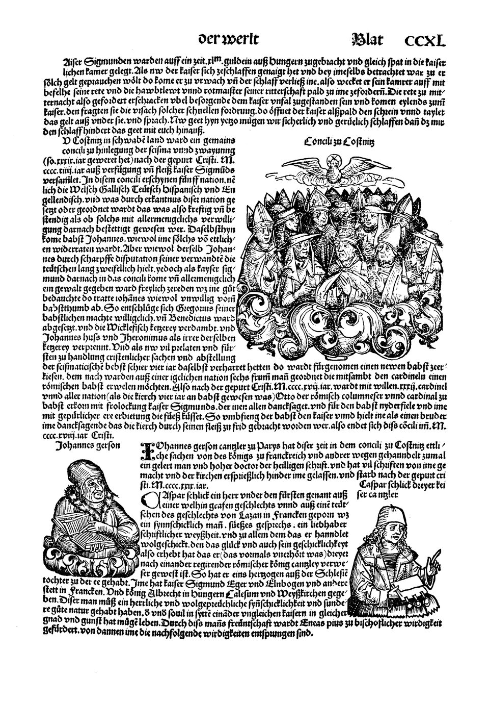 Schedelsche Weltchronik Blatt 240, rechte Seite