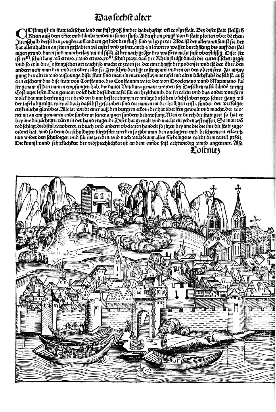 Schedelsche Weltchronik Blatt 241, linke Seite