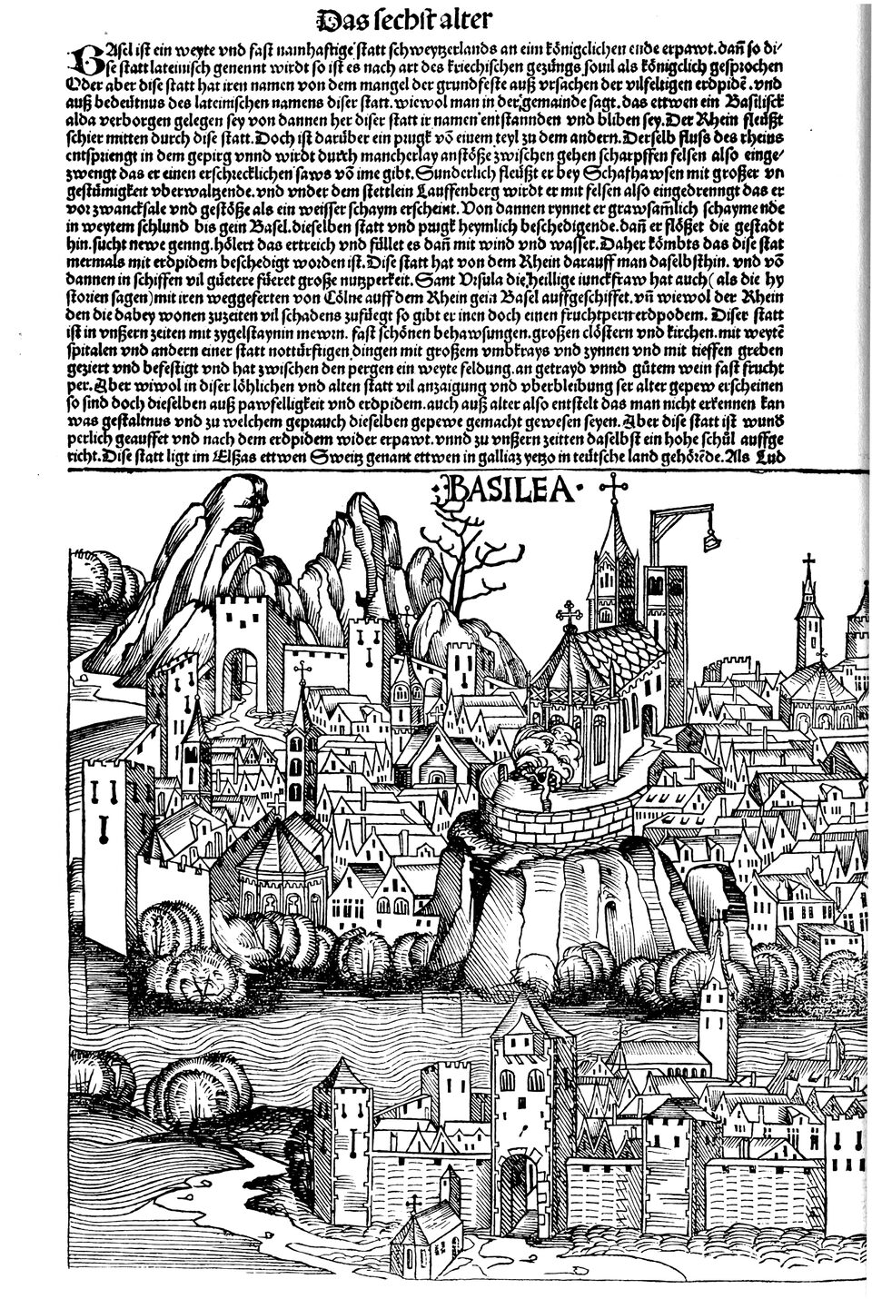 Schedelsche Weltchronik Blatt 244, linke Seite