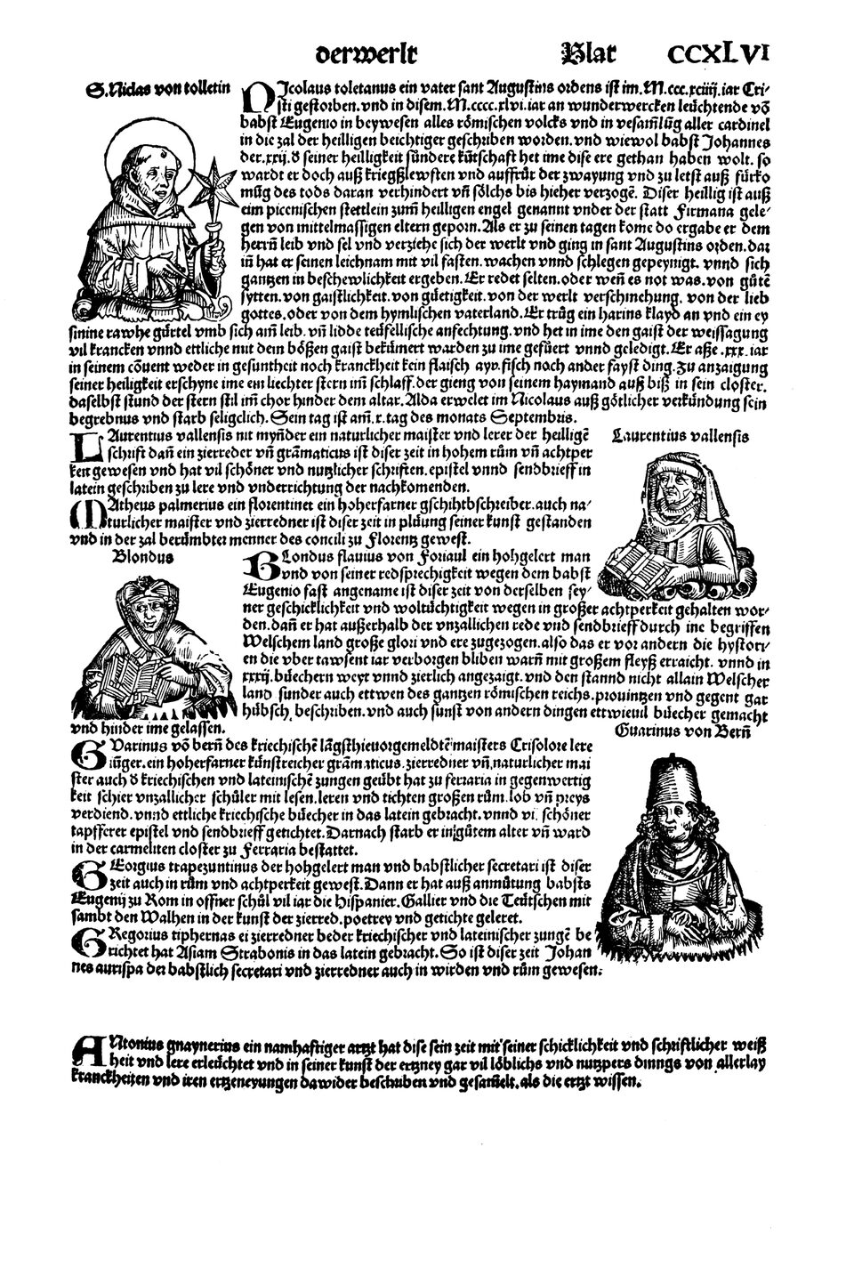 Schedelsche Weltchronik Blatt 246, rechte Seite