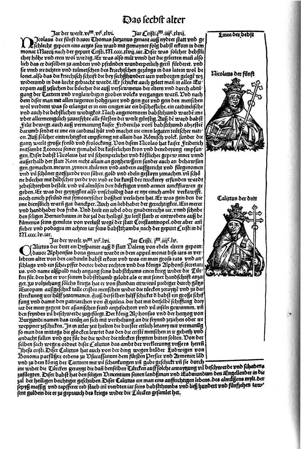 Schedelsche Weltchronik Blatt 247, linke Seite