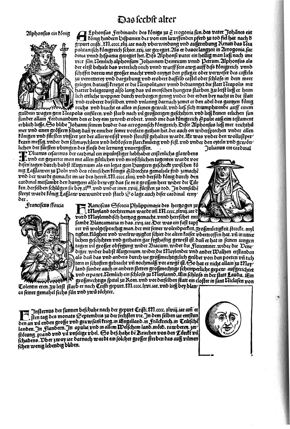 Schedelsche Weltchronik Blatt 249, linke Seite