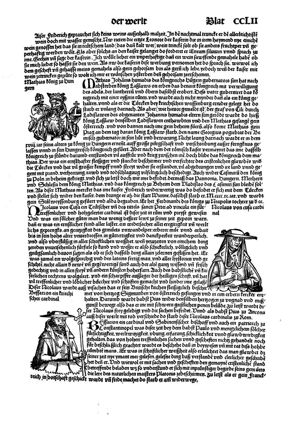Schedelsche Weltchronik Blatt 252, rechte Seite