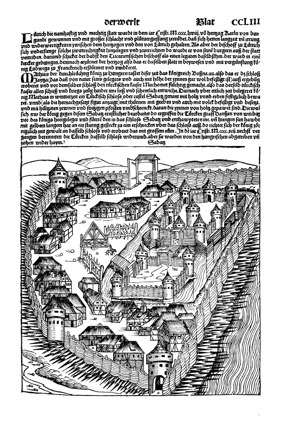 Schedelsche Weltchronik Blatt 253, rechte Seite