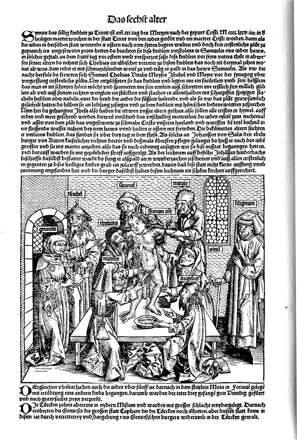 Schedelsche Weltchronik Blatt 255, linke Seite