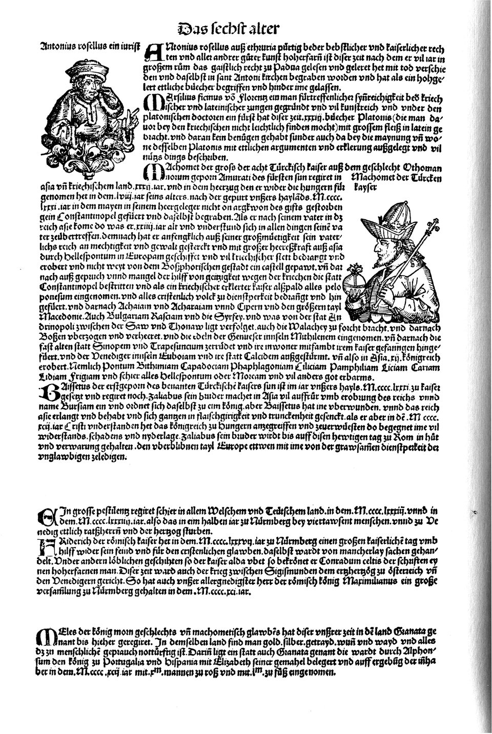 Schedelsche Weltchronik Blatt 257, linke Seite