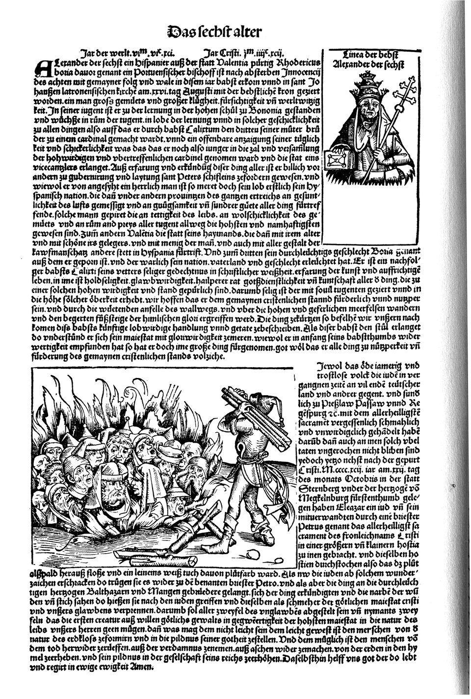 Schedelsche Weltchronik Blatt 258, linke Seite