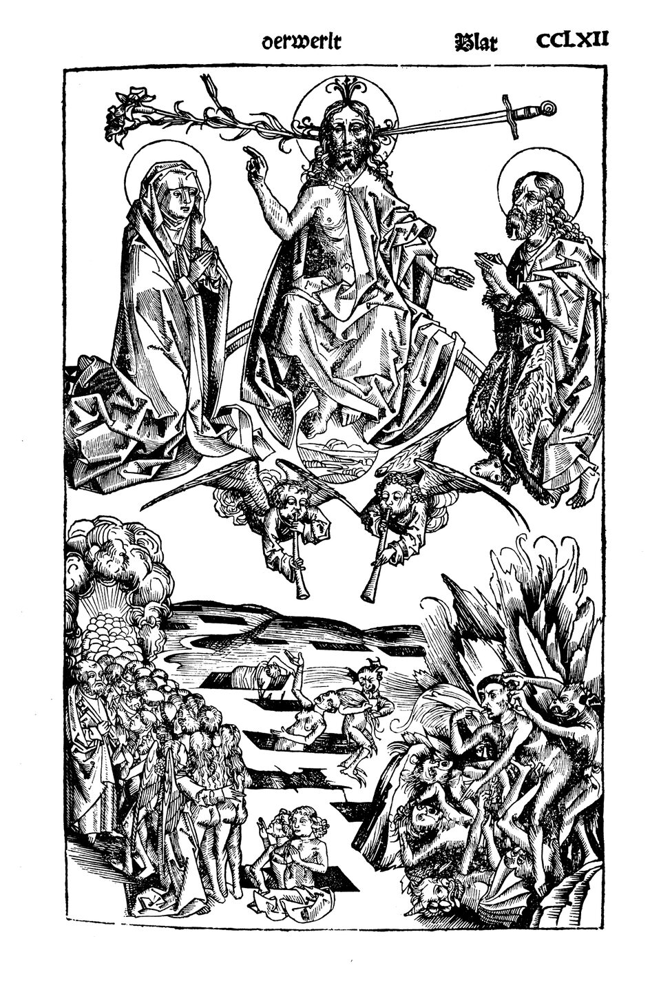 Schedelsche Weltchronik Blatt 262, rechte Seite