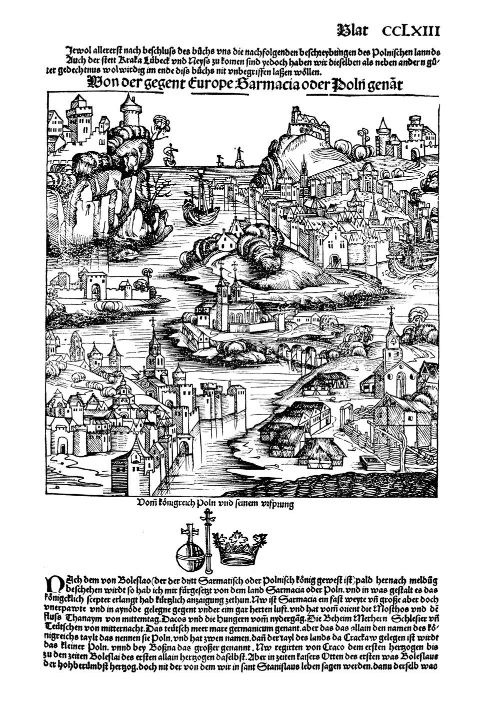 Schedelsche Weltchronik Blatt 263, rechte Seite