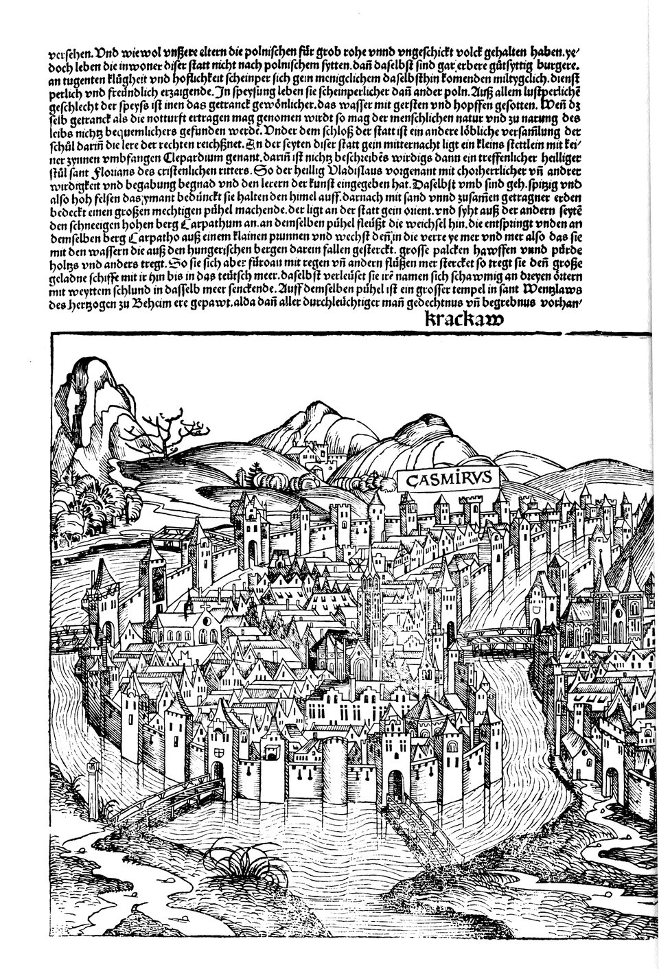 Schedelsche Weltchronik Blatt 265, linke Seite