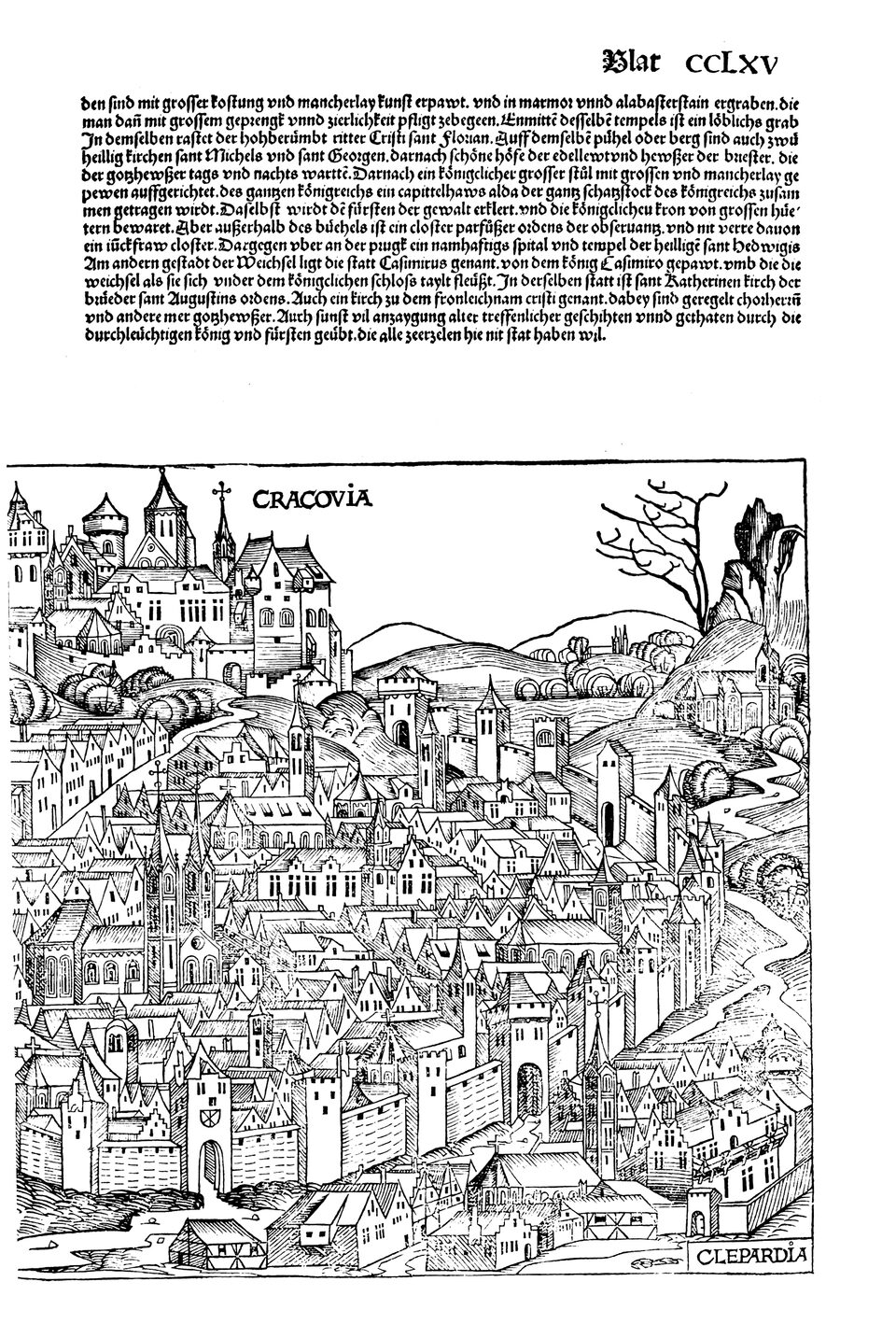 Schedelsche Weltchronik Blatt 265, rechte Seite