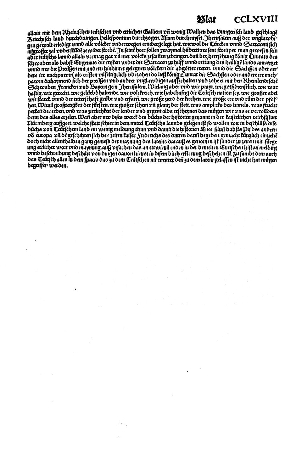 Schedelsche Weltchronik Blatt 268, rechte Seite