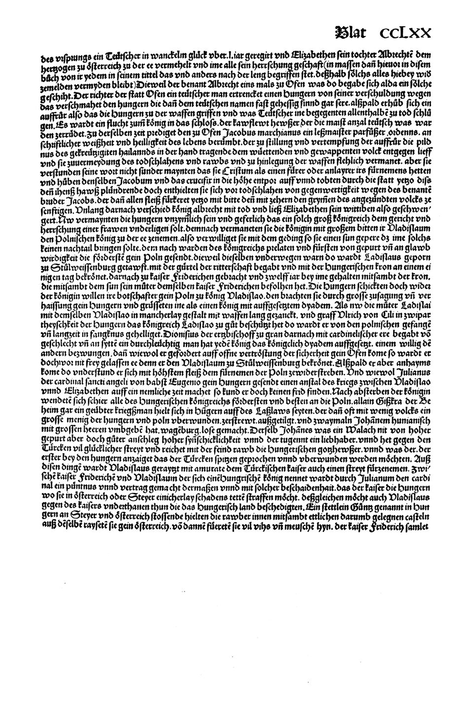 Schedelsche Weltchronik Blatt 270, rechte Seite