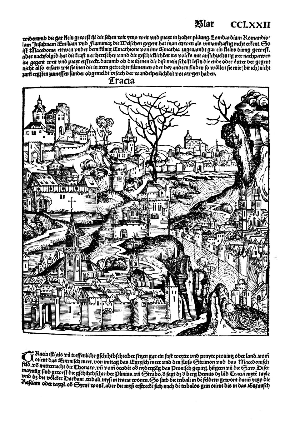 Schedelsche Weltchronik Blatt 272, rechte Seite