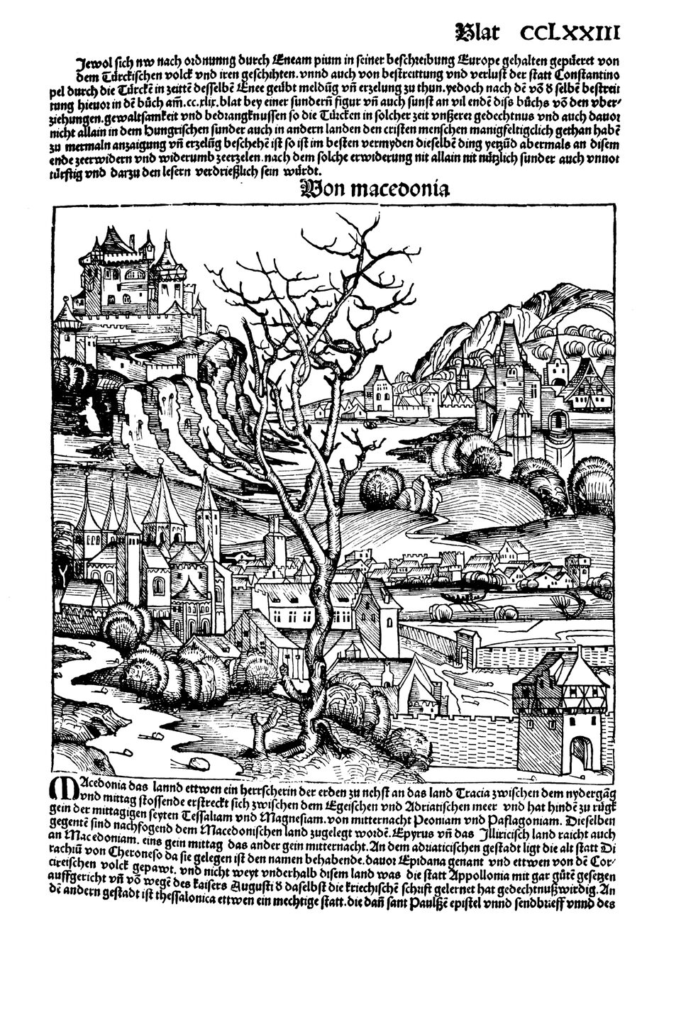 Schedelsche Weltchronik Blatt 273, rechte Seite