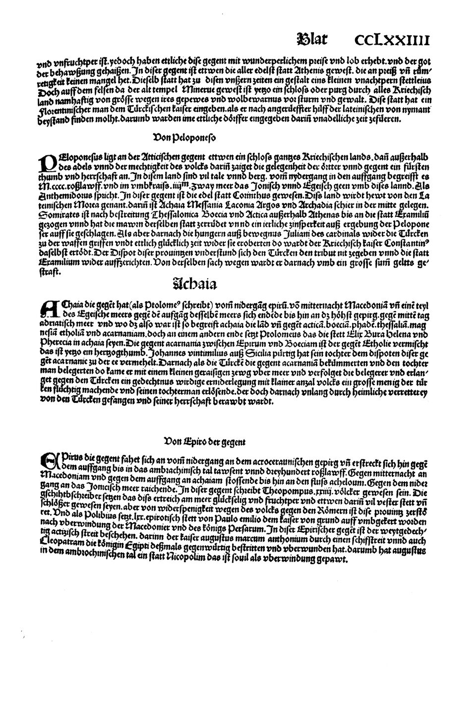 Schedelsche Weltchronik Blatt 274, rechte Seite