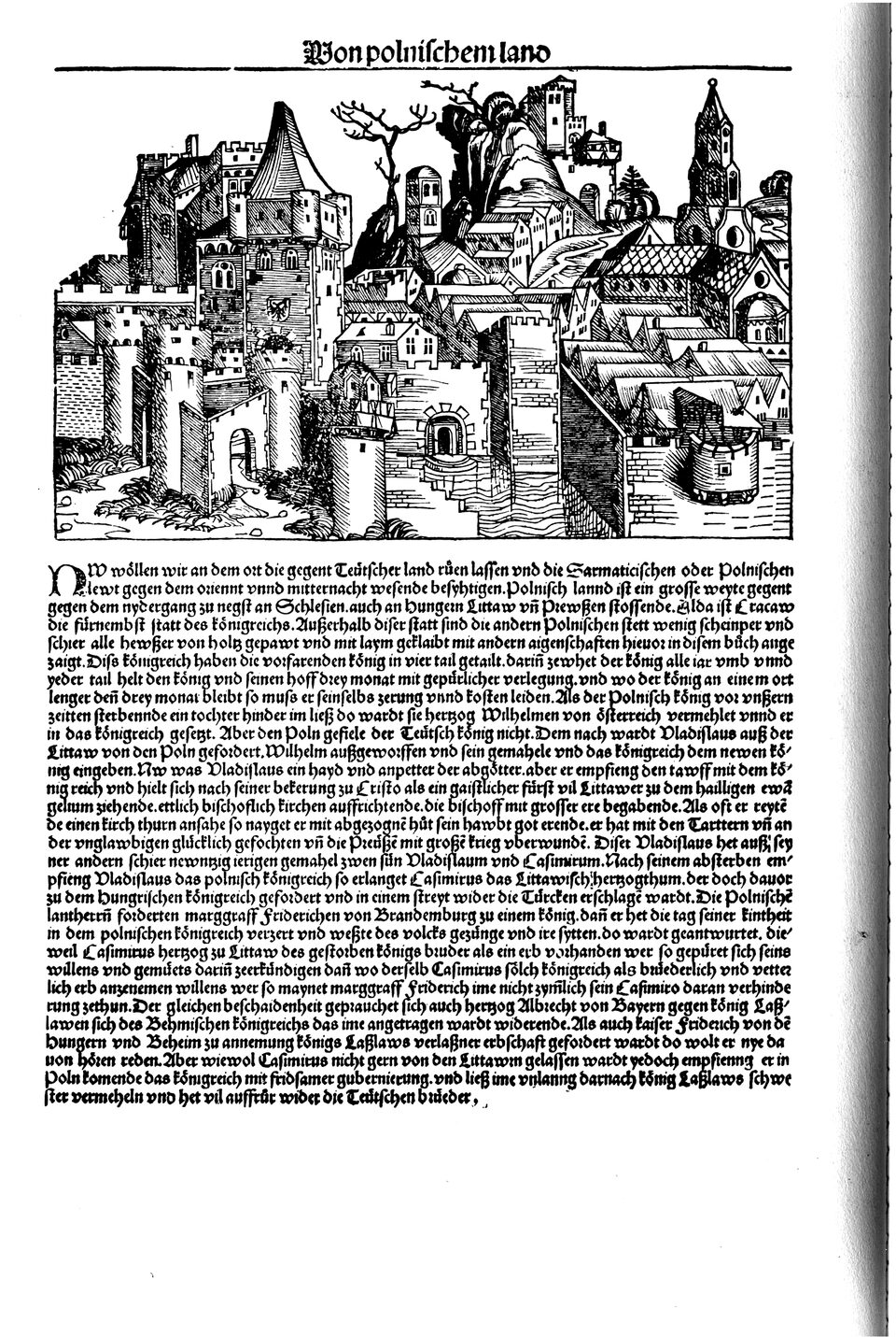 Schedelsche Weltchronik Blatt 278, linke Seite