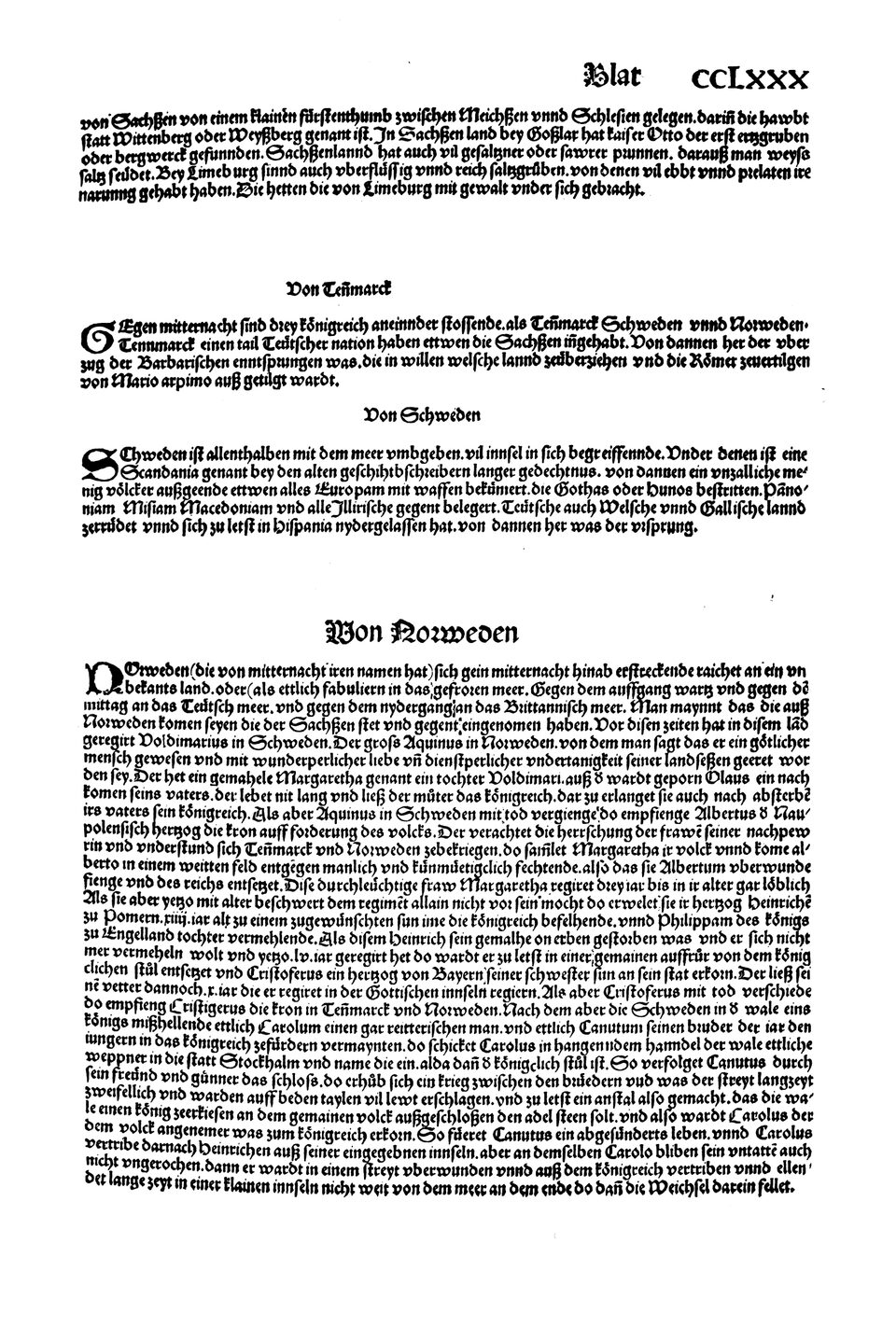 Schedelsche Weltchronik Blatt 280, rechte Seite