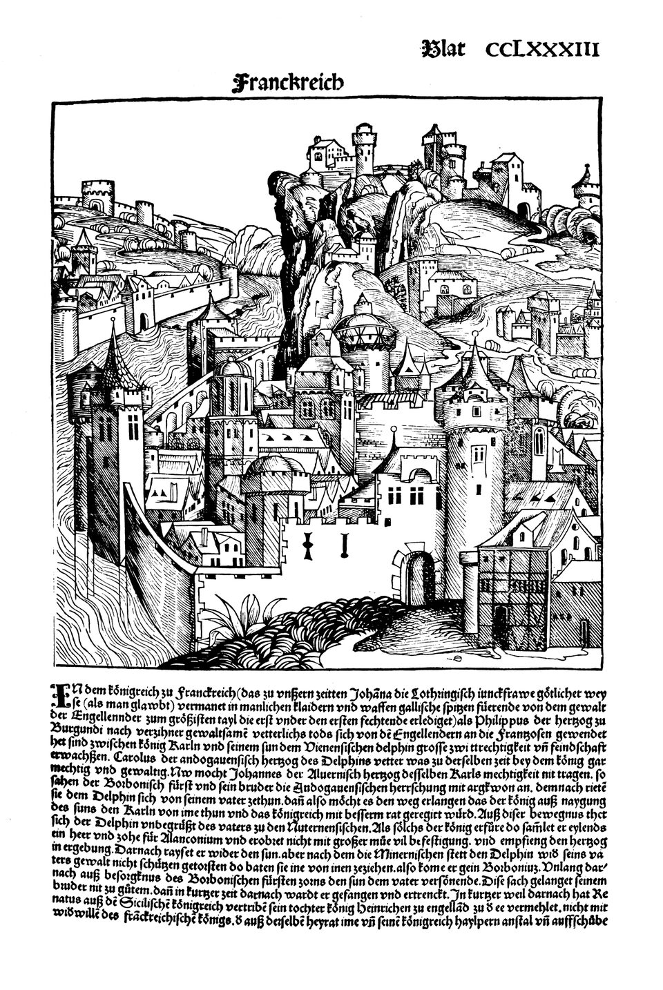 Schedelsche Weltchronik Blatt 283, rechte Seite
