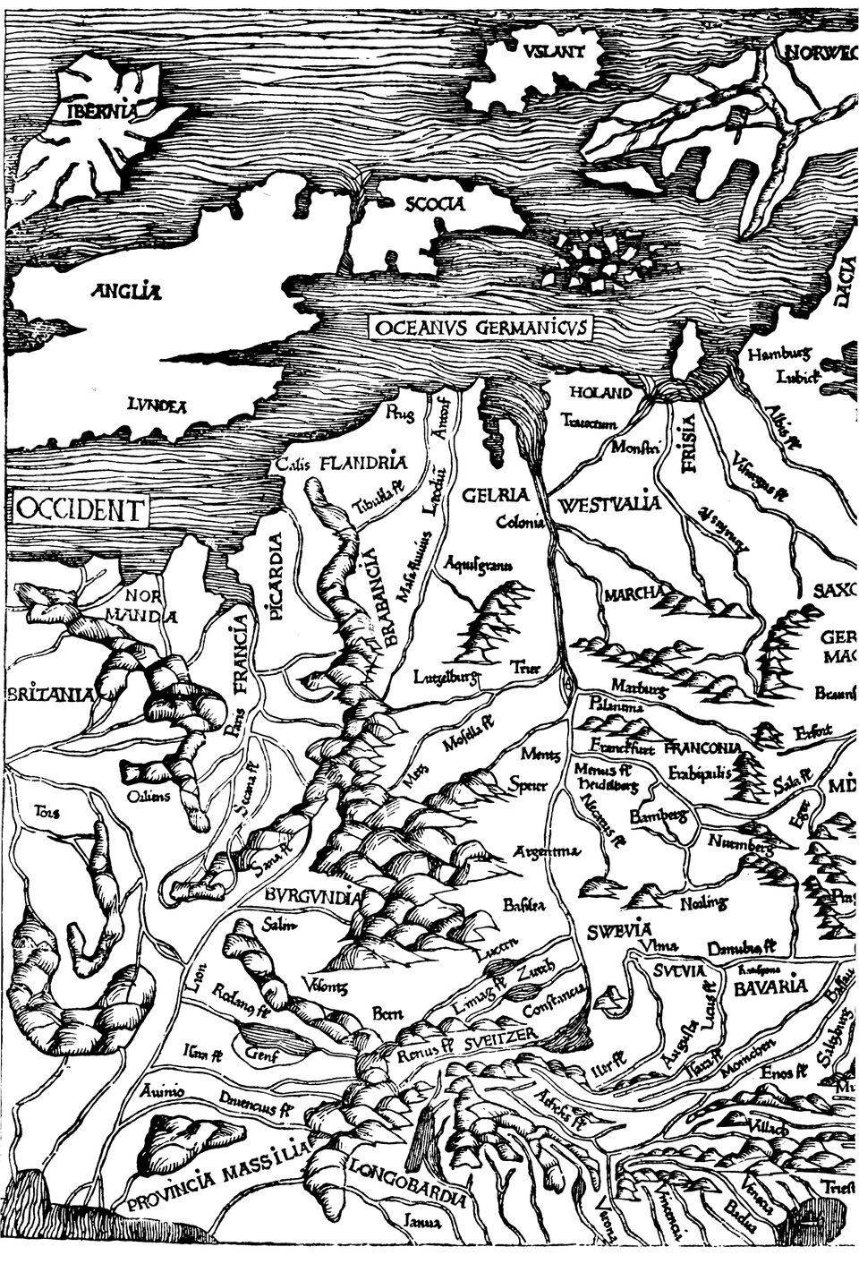 Schedelsche Weltchronik Blatt 287, linke Seite
